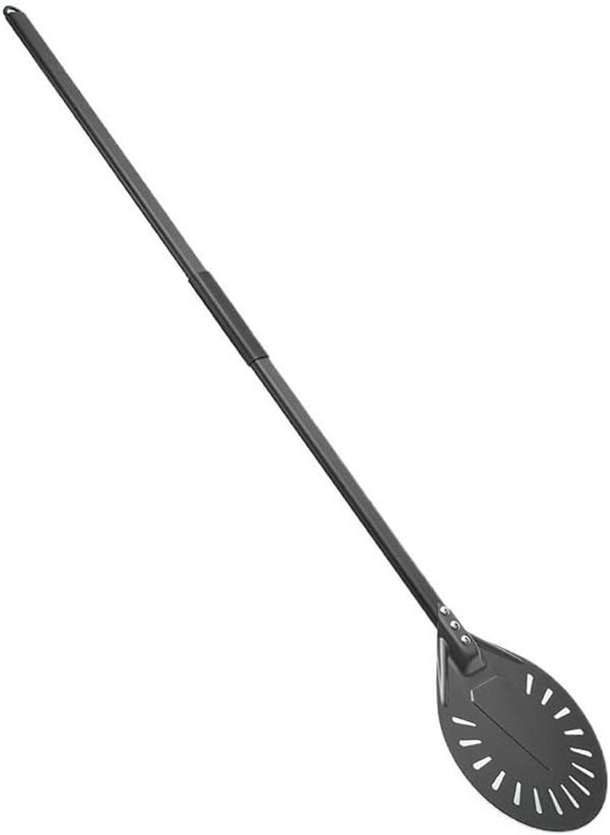 Pizzaschep - Pizza peddel Pizzaschil - Pizza Bakken - Geperforeerd blad - 20 cm - Metaal