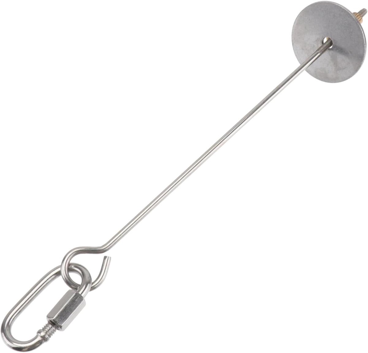 Vogel Fruitvork - Bijtspeelgoed - Vogels Bezig Houden - Roestvrij Staal - 18.8 cm - Zilver