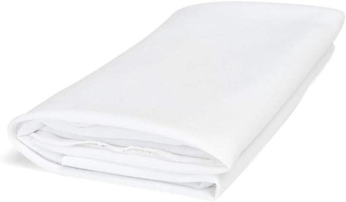 Luidsprekerdoek - Speakerstof Mesh - Luidsprekers Repareren - Stofdicht Krasbestendig - 100 x 160 cm - Wit