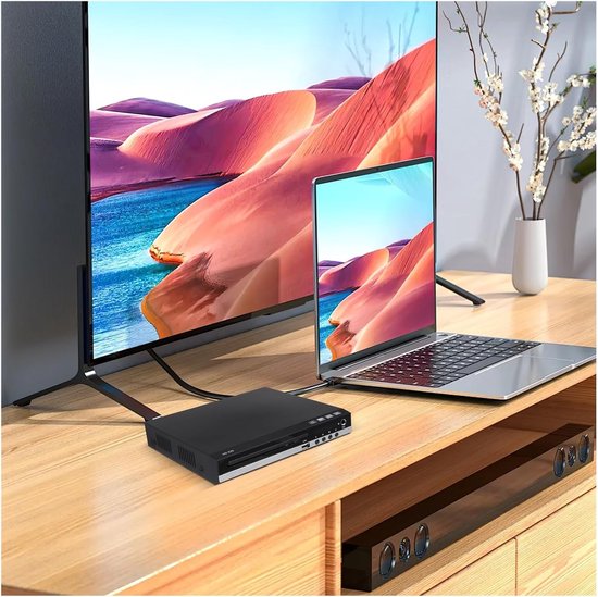 Compacte Multiregio Speler - Draagbare Muziek Machine - Thuis Video Afspelen - Regiovrije dvd-speler - 2230 cm - Divers — afbeelding 5