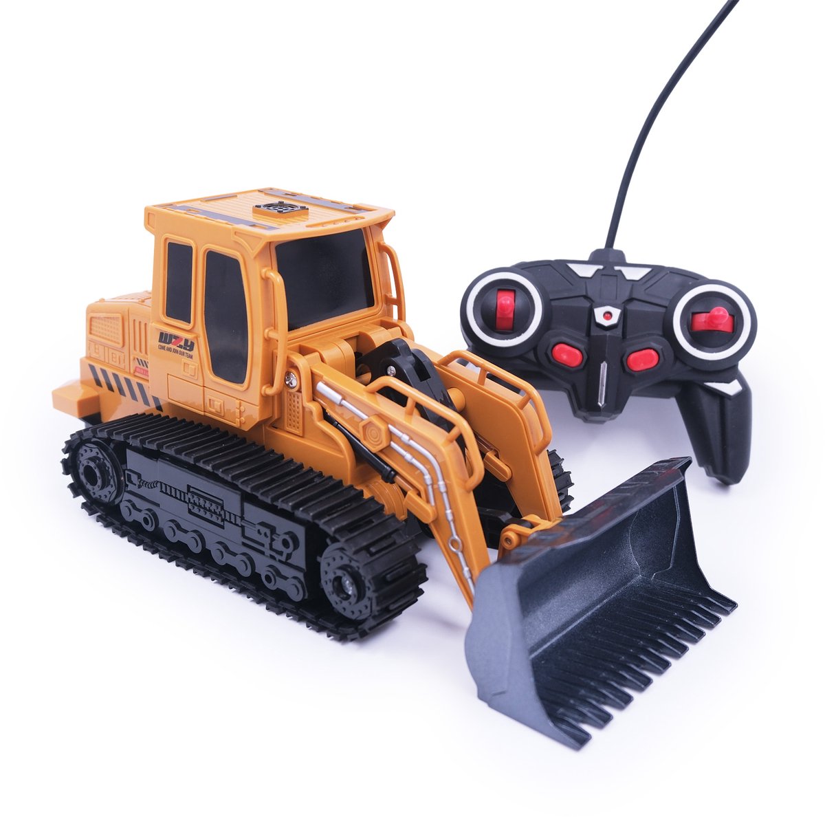 Zoem - Bulldozer - Bestuurbaar - Afstandsbediening - 6 kanaals - Licht en Geluid - Techniek - Cadeau
