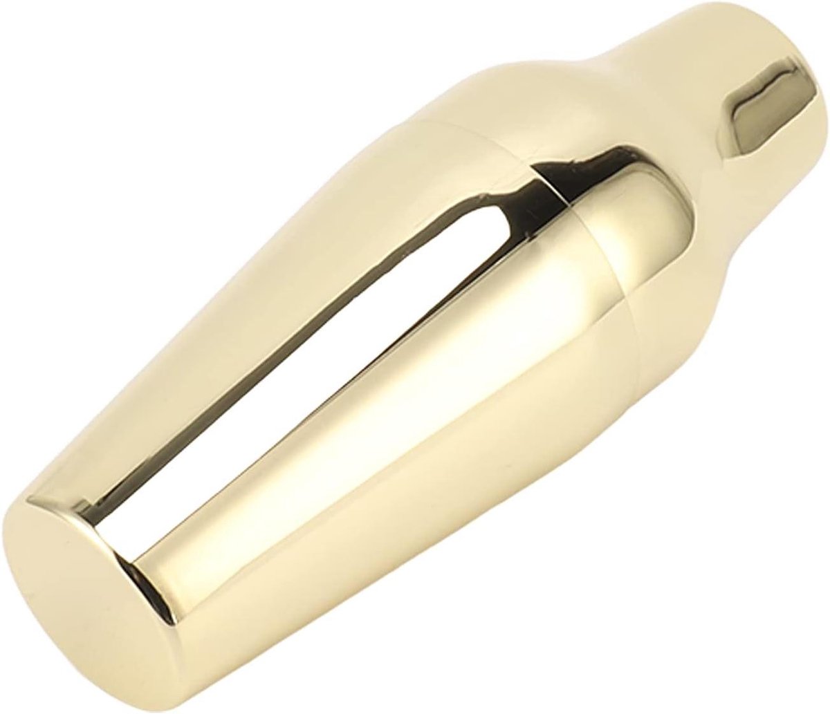 Cocktail Shaker - Drank Mixer - Drankjes Maken - Franse Stijl - 2 Secties - Zilverkleurig