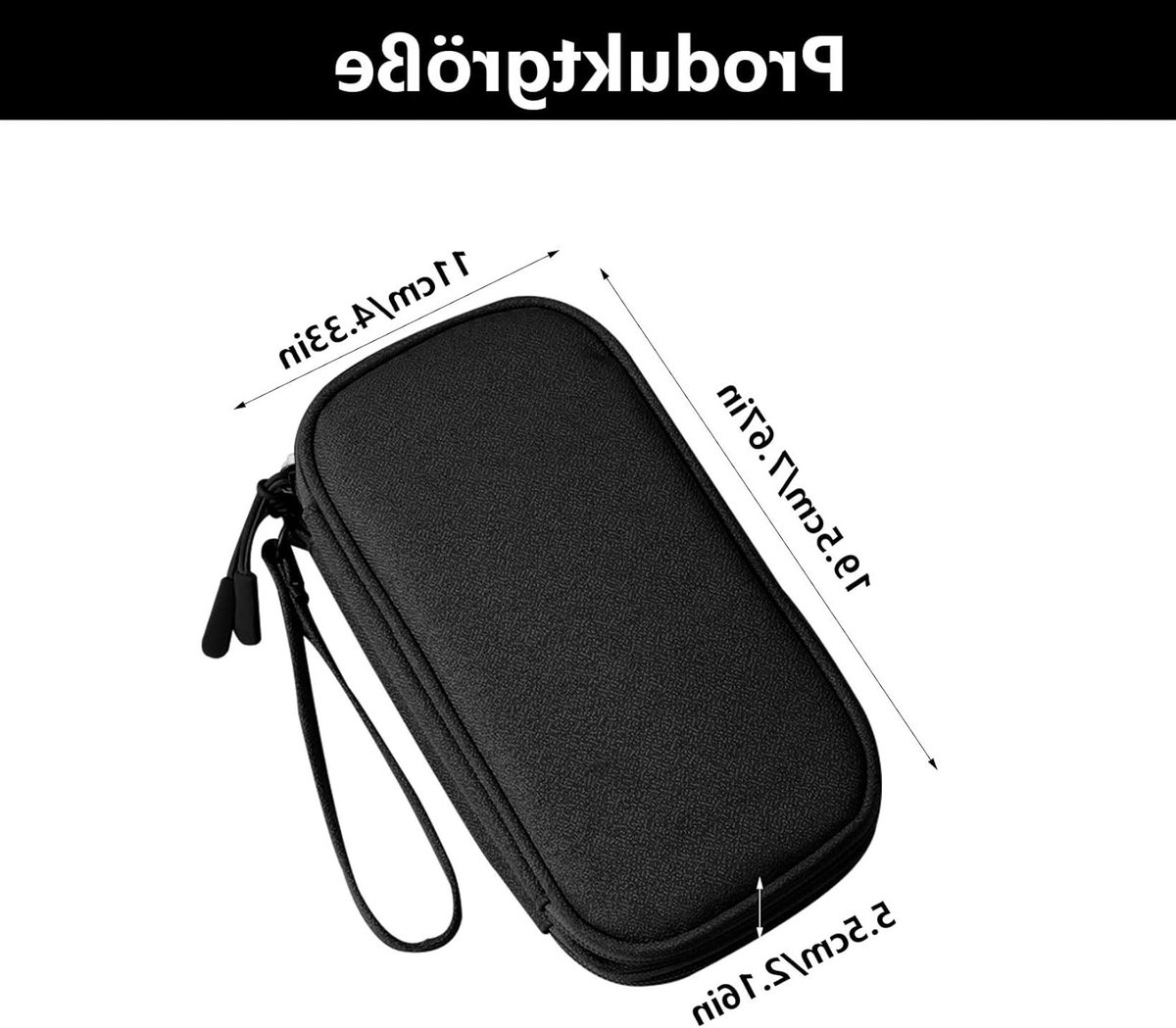 Draagbare waterdichte kabeltas, organizer voor opladers en powerbanks, ideale reisaccessoires voor vakantie en thuisgebruik – foto 3