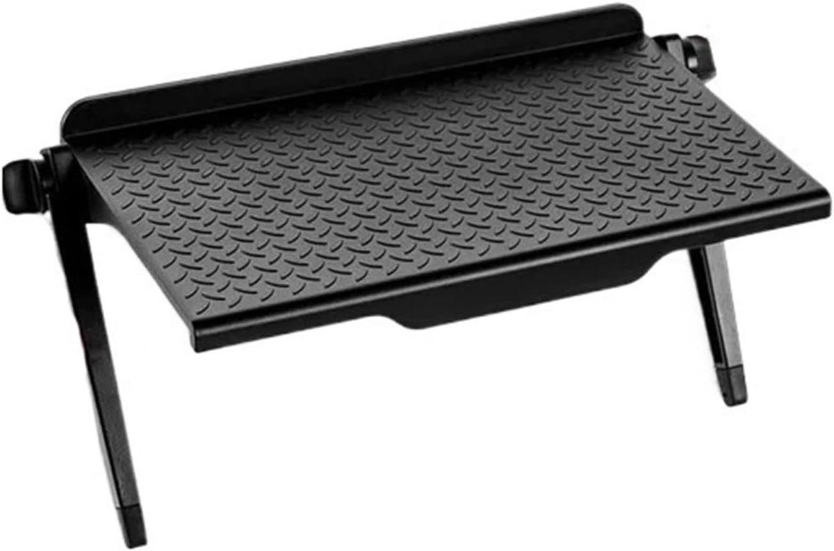 Tv Scherm Plank - Monitor Verhoger - Opslag Creëren - Gereedschapsloze Installatie - 5 kg Draaglast - Zwart