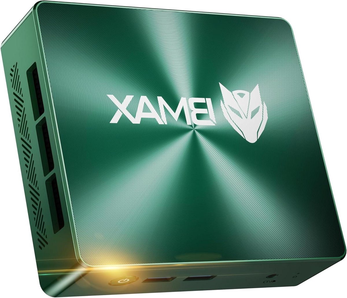 Mini PC - Compacte Computer - Thuiswerken Kantoor - Dual 4K Schermen - 16GB RAM 512GB SSD - Zwart