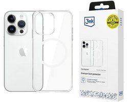 3MK Clear MagCase - iPhone Hoes - MagSafe Compatibel - Transparant