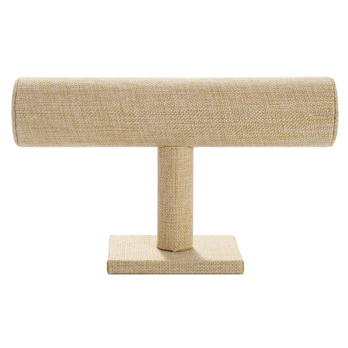 aladdien - Bracelet Holder - T-Bar Design - Modern - Dcj Linen - Hypoallergeen - Perfect voor Sieraden en Horloges - Geschikt voor Dresser Tafel