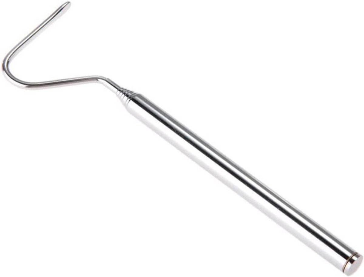 Slangenstok - Grijper Tool - Veilig Hanteren - Intrekbaar Ontwerp - 2678 Inch - Zilver