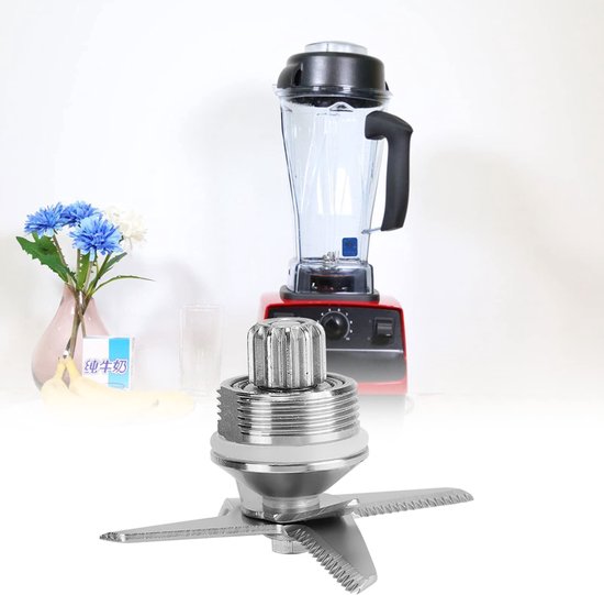Allecto - Blender Mes - Vervangingsonderdeel - RVS - Geschikt voor 5200 Series - 32oz 48oz 64oz - Hoogwaardige kwaliteit - Duurzaam van Allecto — afbeelding 4