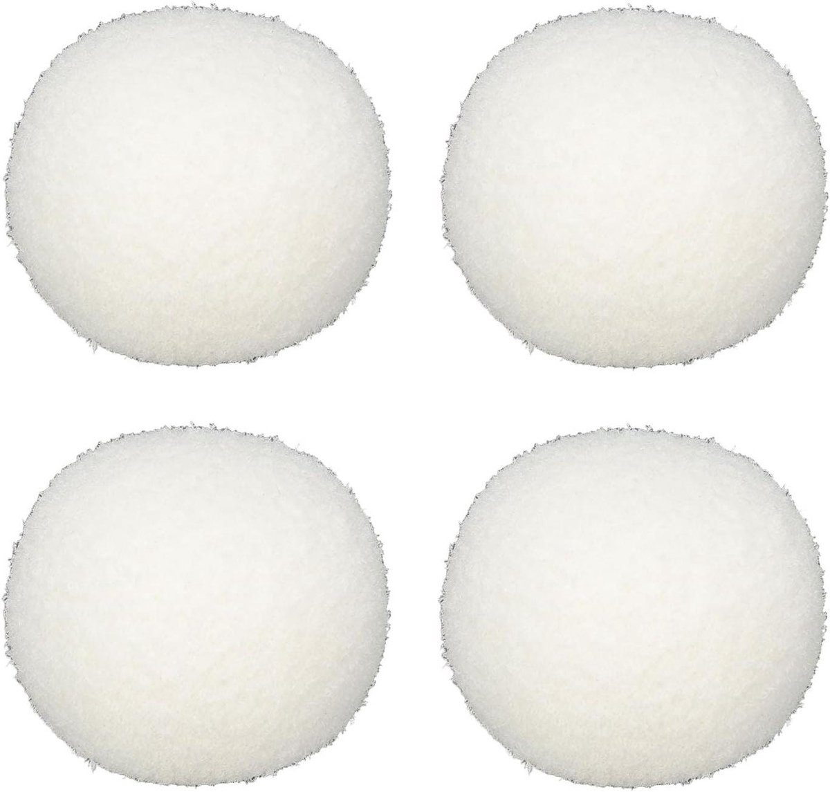 Schuimverwijderende Ballen - Spons Ballen - Water Reinigen - Hoge Elasticiteit - 4 stuks - Wit