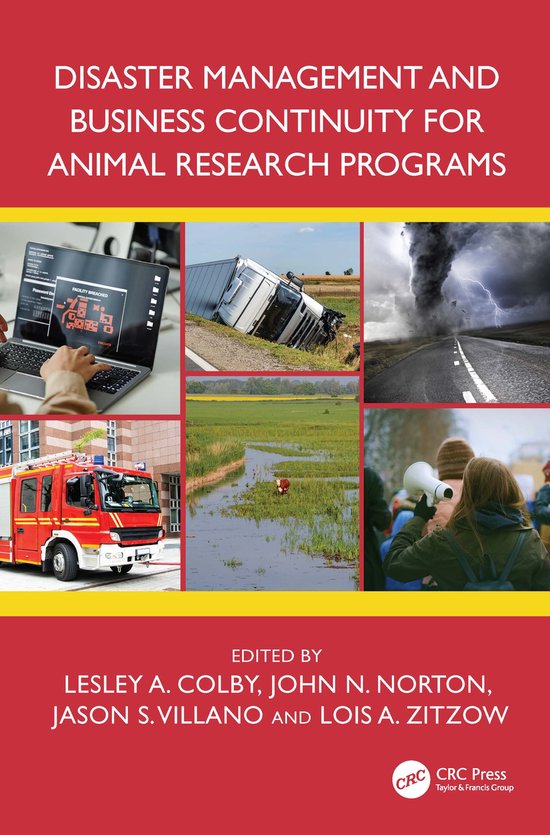 Disaster Management and Business Continuity for Animal Resea ... - cover