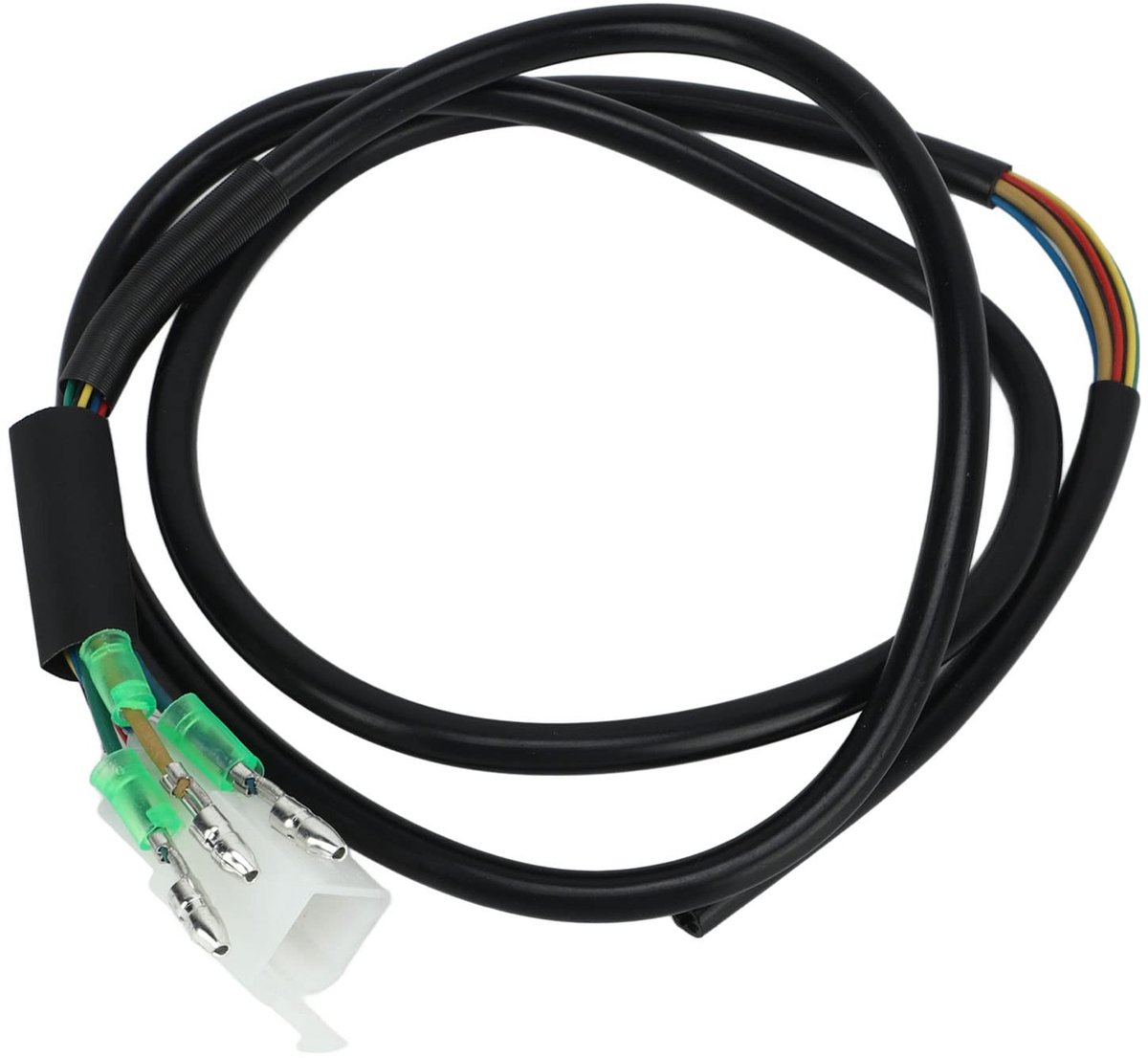 Allecto - Elektrische Scooter Motor Kabel - Vlamvertragend - 98 cm - Geschikt voor M4 en 10 inch modellen - Zwart - Scooter Reparatie Onderdelen