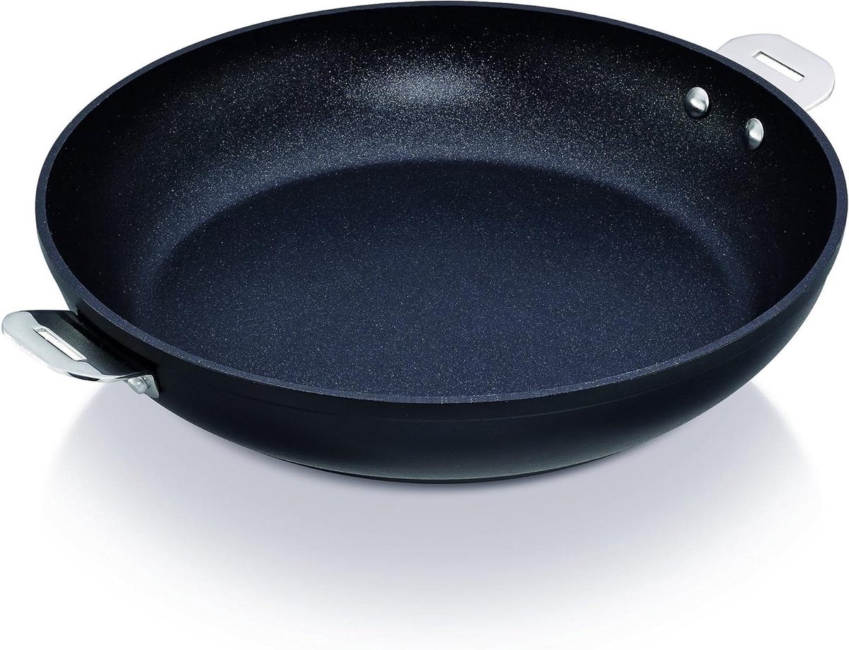 Braadpan Lichaam - Pan Body Kookpan - Koken aanbraden - Antiaanbaklaag - 28 cm - Zwart