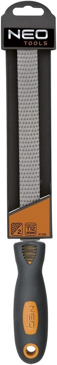 Houten Vijl - Platte Vijl - Hout Bewerken - T12 Staal - 200 mm - Grijs