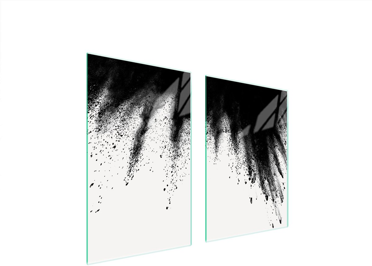 TMK ArtDeko - Snijplank - Hartglas - 65x52 cm - Intense Kleuren
