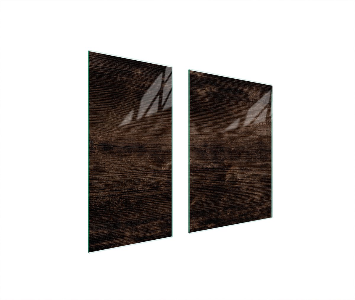 TMK ArtDeko - Hittebestendig Glaspaneel - 75x52 cm - Duurzaam - Decoratief