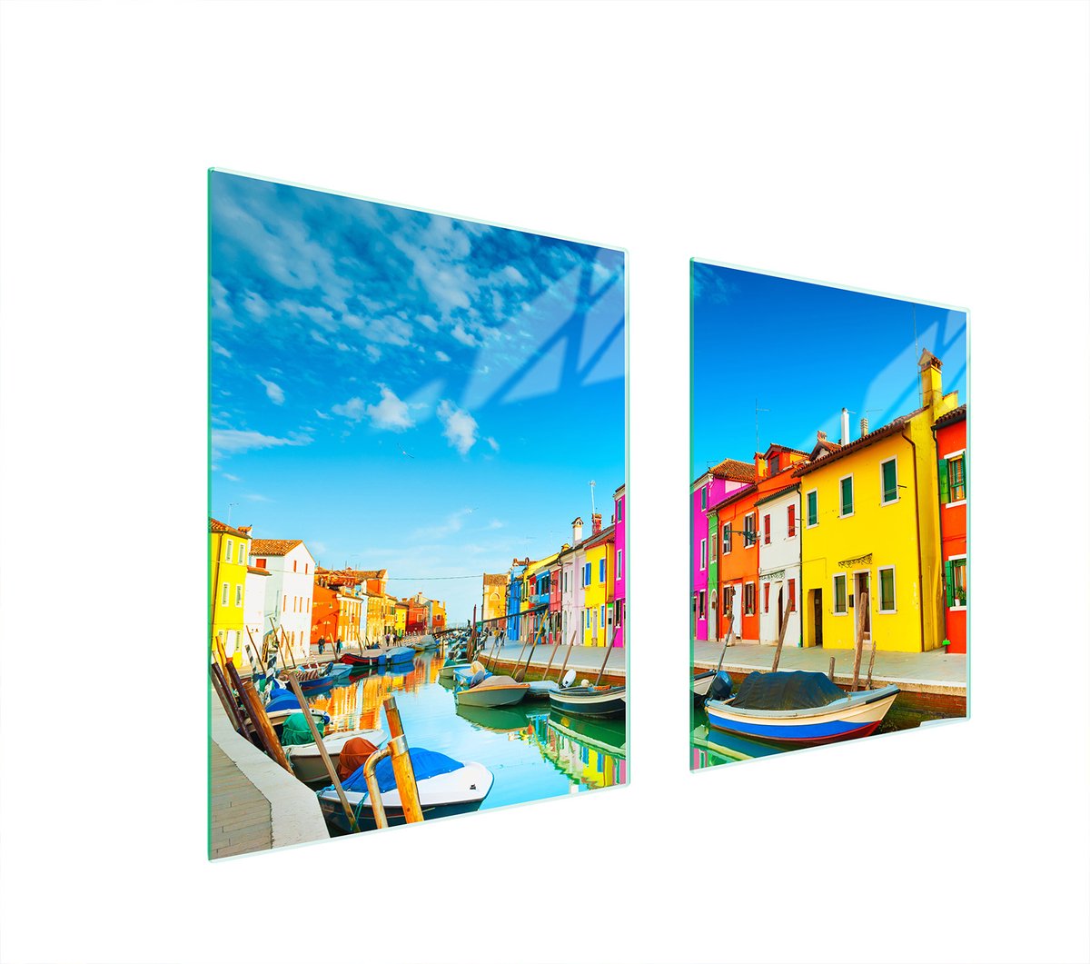 TMK ArtDeko - Snijplank - 85x52 cm - Glazen Panneel - Decoratief
