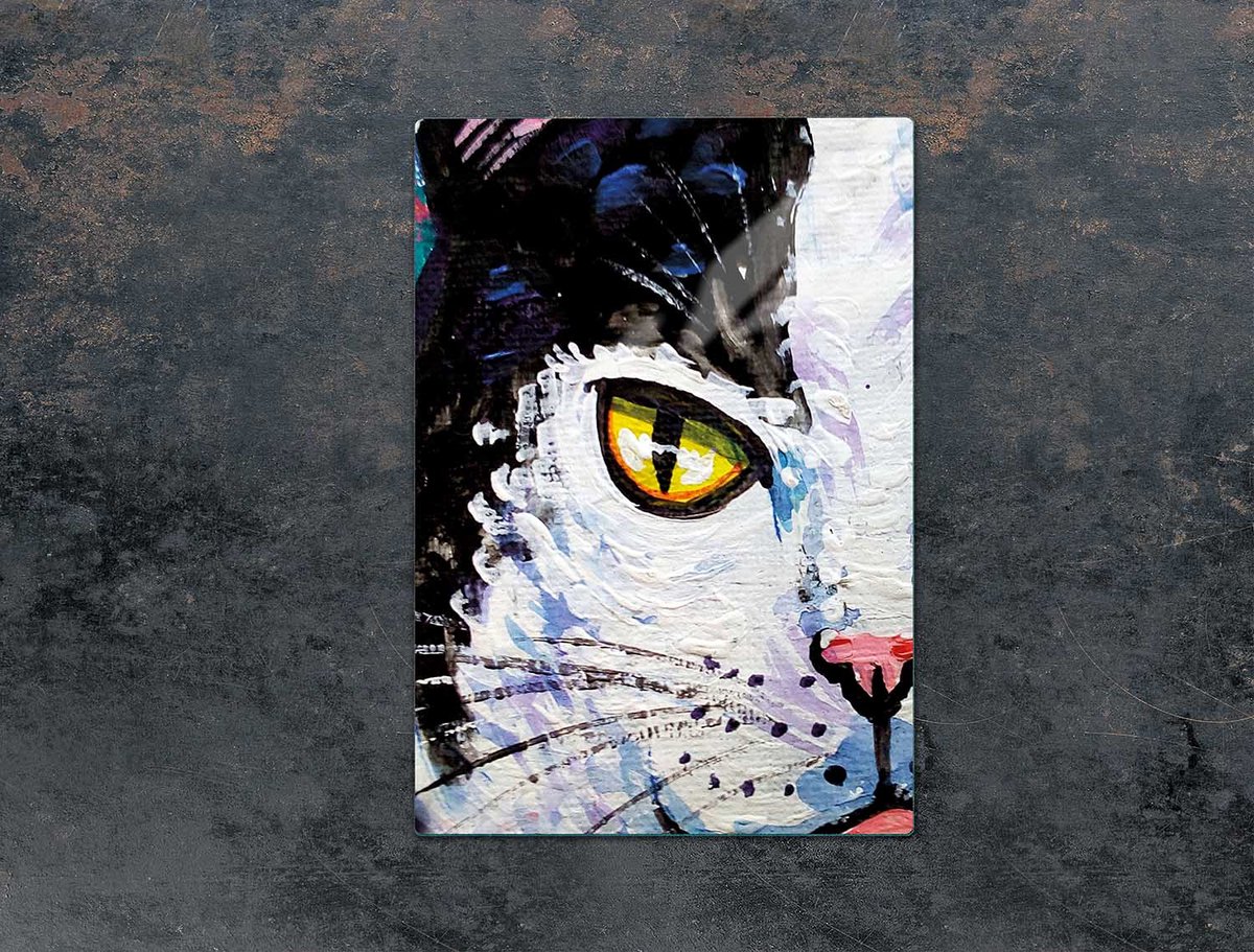 TMK ArtDeko - Snijplank - 35x52 cm - Kat - Glas