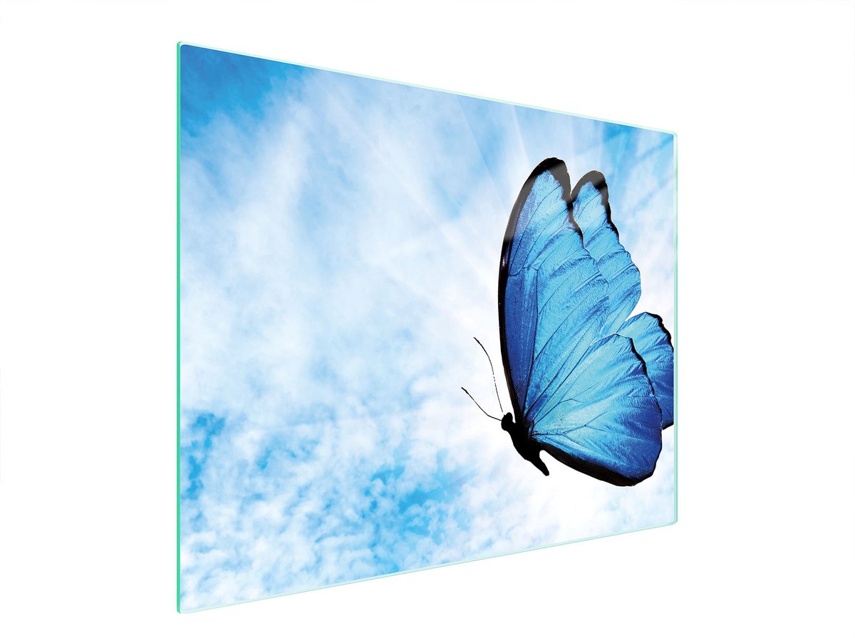 TMK ArtDeko - Snijplank van Glas - 52x40 cm - Beschermplaat - Hartig Glas