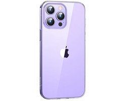 USAMS Primary Serie - Transparant Hoesje - iPhone 14 Pro Max - Draadloos Opladen - Ultralicht