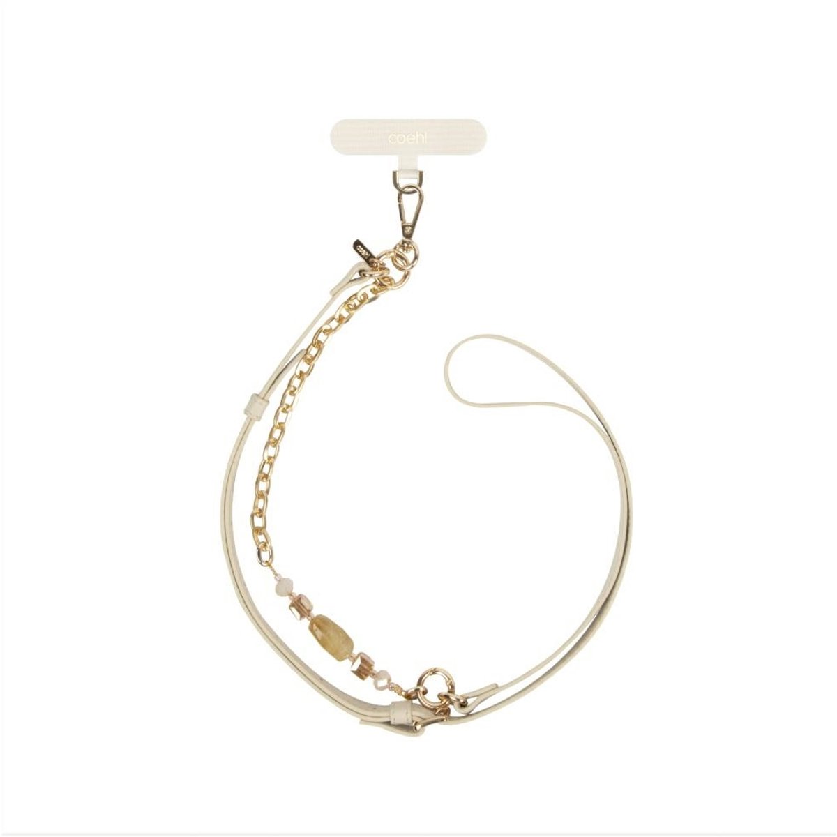UNIQ Coehl Caryne - Universele Telefoonlyer - 2-in-1 - Kremachtig - Elegante Ketting