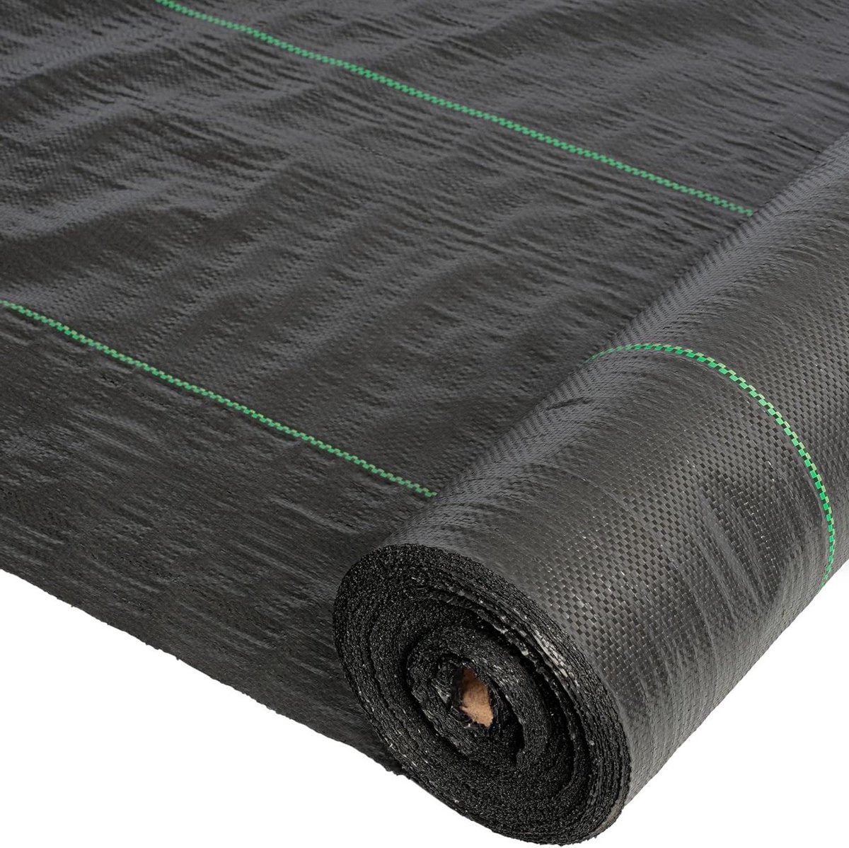 Anti-onkruiddoek - Bodemdoek Grondzeil - Tuin Onderhouden - Waterdoorlatend 100 g/m² - 2 x 100 m - Zwart