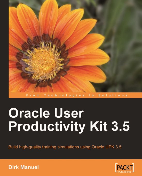 Oracle User Productivity Kit 3.5 - cover
