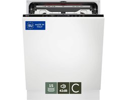 AEG FSE74707P 7000 serie GlassCare - Inbouwvaatwasser - Volledig ingebouwd - 15 couverts