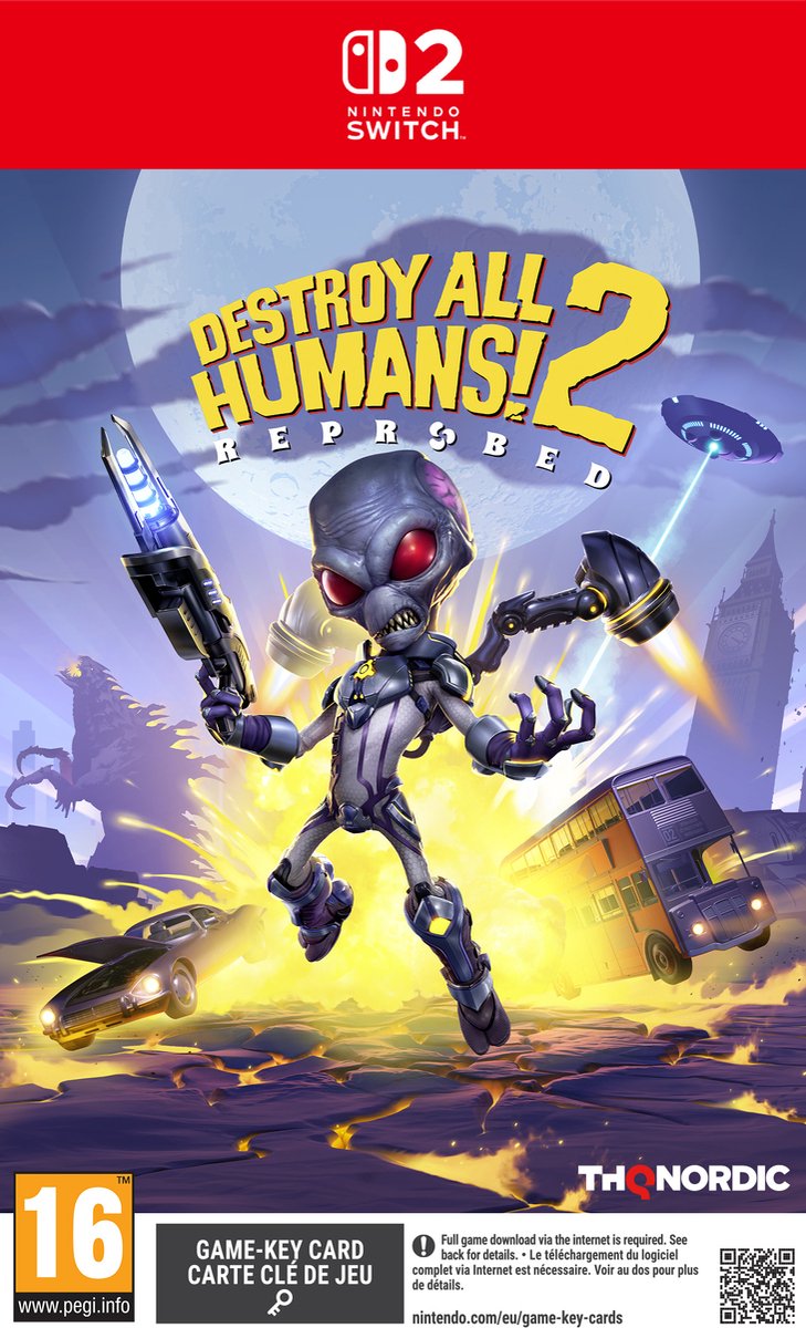 Destroy All Humans! 2 Reprobed - Nintendo Switch 2