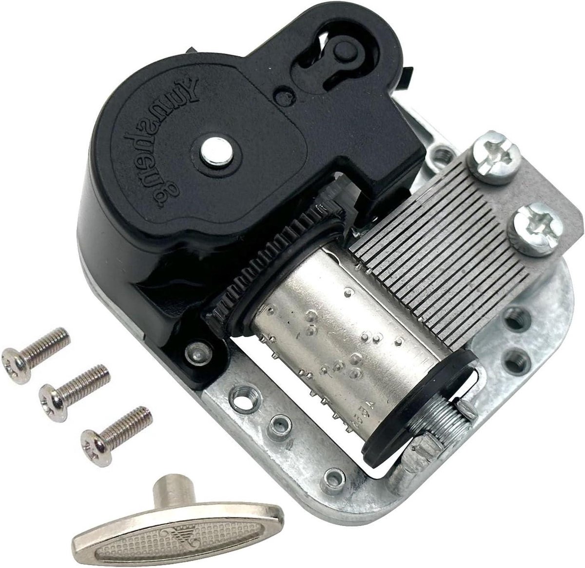 Muziekdoos Uurwerk - Mechanisme Beweging - Muziek Maken - Zelf Opwindend - 5 cm x 45 cm x 2 cm