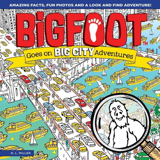 BigFoot Search and Find - BigFoot Goes on Big City Adventure ... - cover