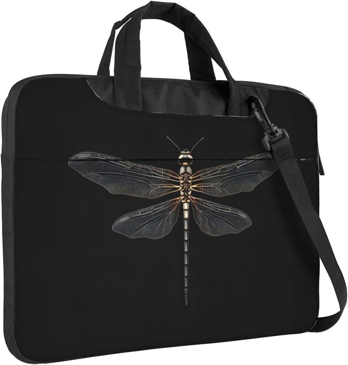 Laptoptas - Schoudertas Handtas - Zakelijk Gebruik - Afneembare Schouderriem - 156 inch - Zwart
