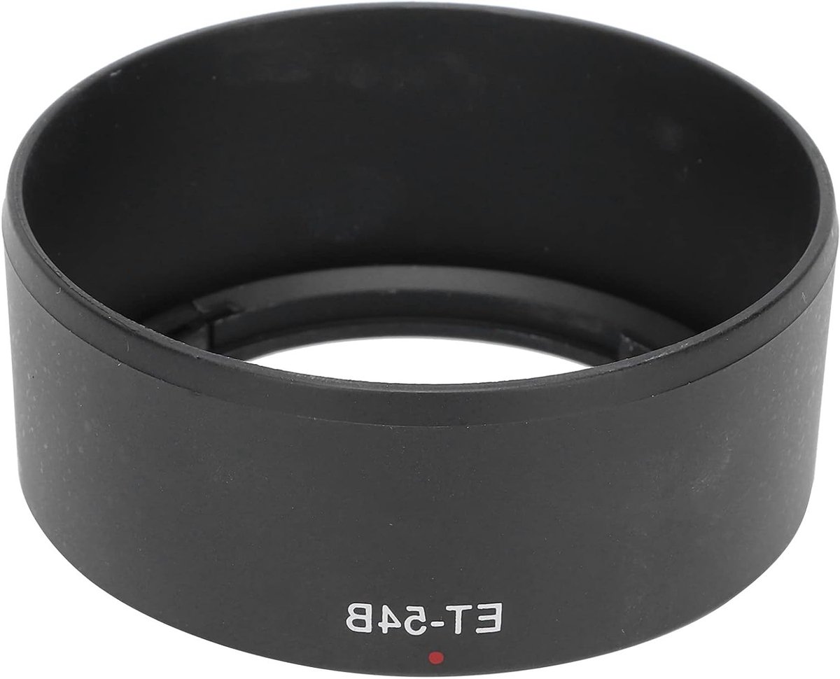 Lenshood voor EF M 55-200mm F/4.5-6.3 IS STM - Bescherming, Vervangend Accessoire, Zwart ABS