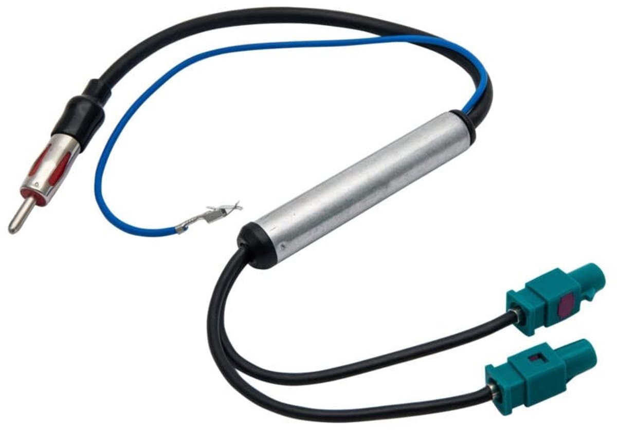 Universele Dubbele Fakra DIN Antenne Adapter Kabel voor Betere FM Ontvangst
