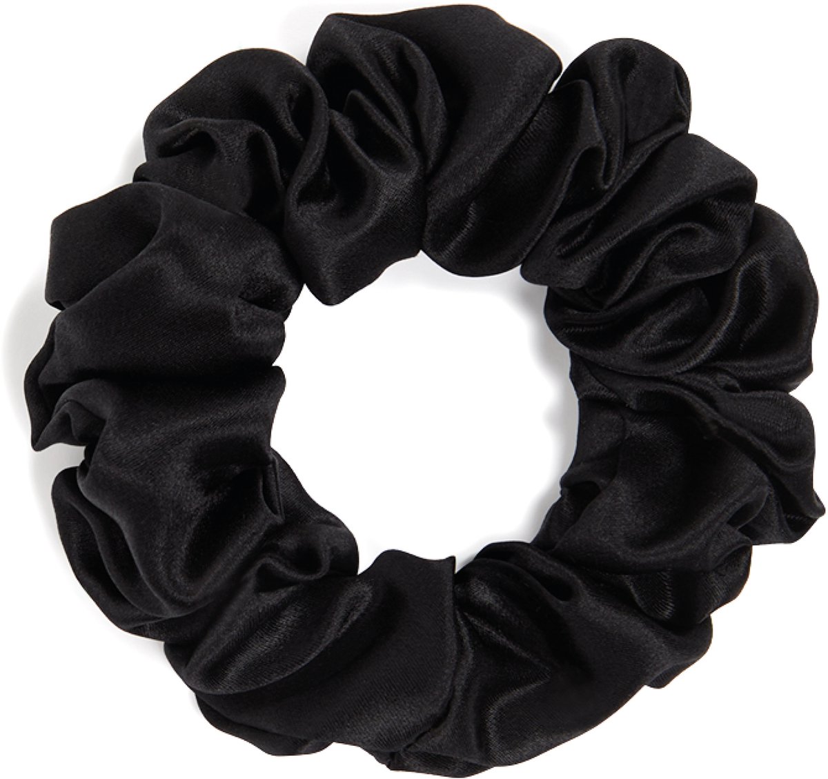 Dore & Rose - Scrunchies - Haar Accessoires - Haar Elastiek - 100% Zijden - Zwart