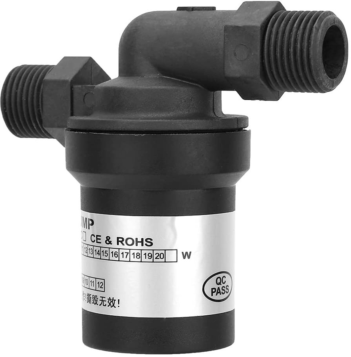 Dailygoody - Borstelloze Circulatiepomp - Hoge Temperatuur - Efficiënte Solar Waterpomp - Waterbesparend - Energiezuinig - Geschikt voor Tuin - Compac