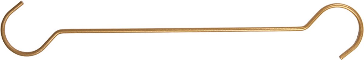 Clayre & Eef Haak 30x4x1 cm Goudkleurig Metaal