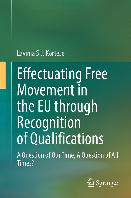 Law and Criminology (R0) - Effectuating Free Movement in the ... - cover