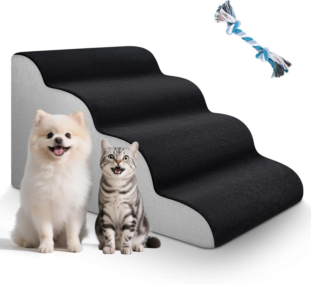 Hondentrap voor Kleine Honden, Hoogwaardige Spons, Antislip, Wasbaar, Geschikt voor Katten en Honden, Dierenaccessoires