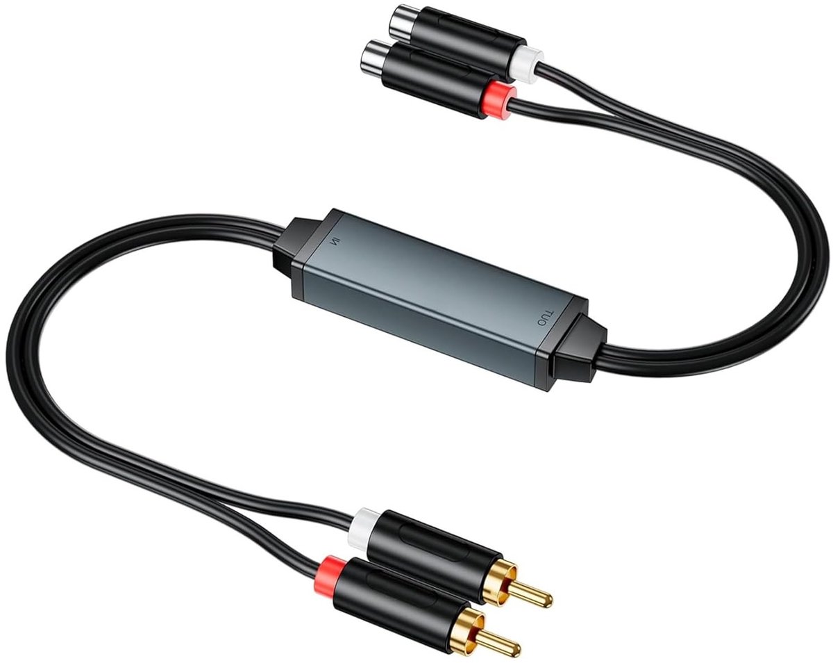 Malfunction filter 2RCA voor optimale geluidskwaliteit en storingsvrije verbindingen