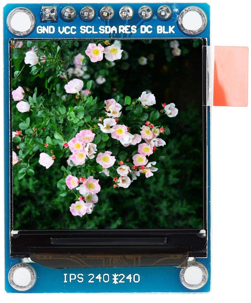 Dailygoody - LCD Display Module - 1.3 Inch - Compact Kleurenscherm - 240x240 RGB - Geschikt voor Integratie - 1 stuk