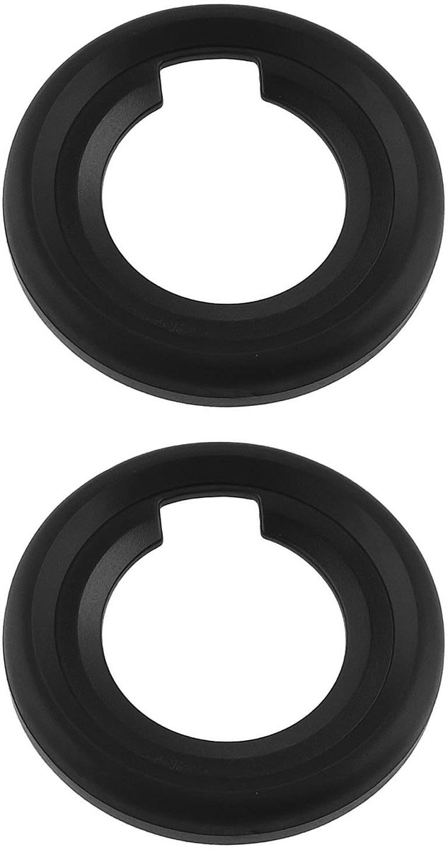 Dailygoody - Camera Zoeker Oogschelp Vervangset - Verbeterd Kijkcomfort - Zwart - 2 Stuks Oculair - Geschikt voor Nikon ZF Z8 Z9 - Hoogwaardige Rubber