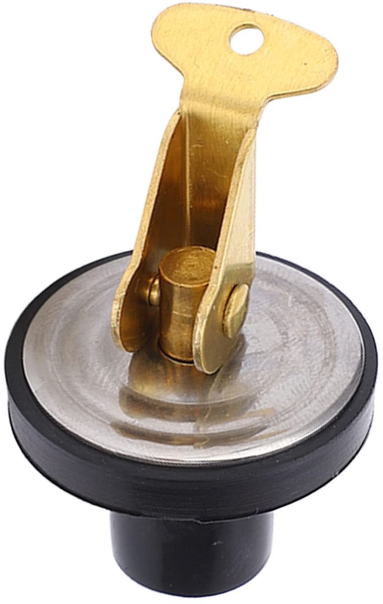 Dailygoody - Marine-aftapplug - 19 Mm Compressie-aftapplug - Waterdichte afdichting - 1/2 inch - Geschikt voor boten - Messing schroeftype