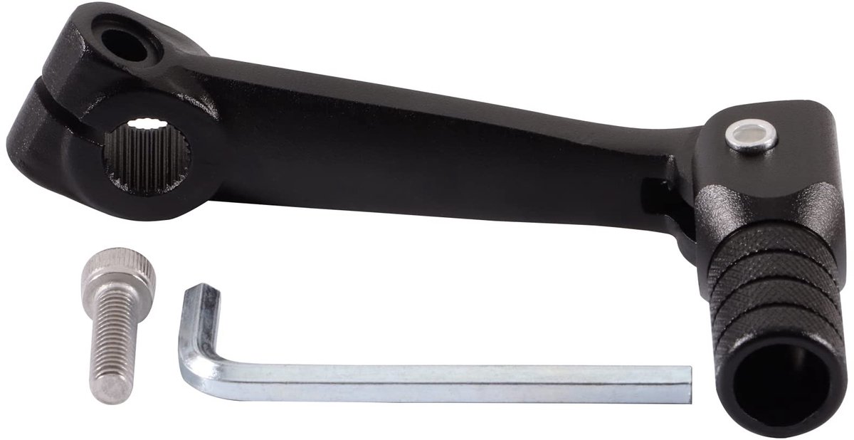 Dailygoody - Vervangingsschakelaar 2 Inch Opvouwbaar voor MX6, M4, KAYO T4, T6 en meer - Zwart