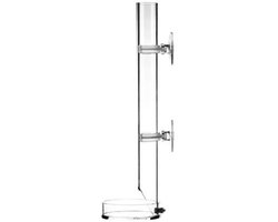 Dailygoody - Voederbuis Garnalen - Voeder voor Tropische Vissen - Duurzaam Acryl - Helder - Aquarium Voederbuis - Geschikt voor Kristalgarnalen - 40 cm