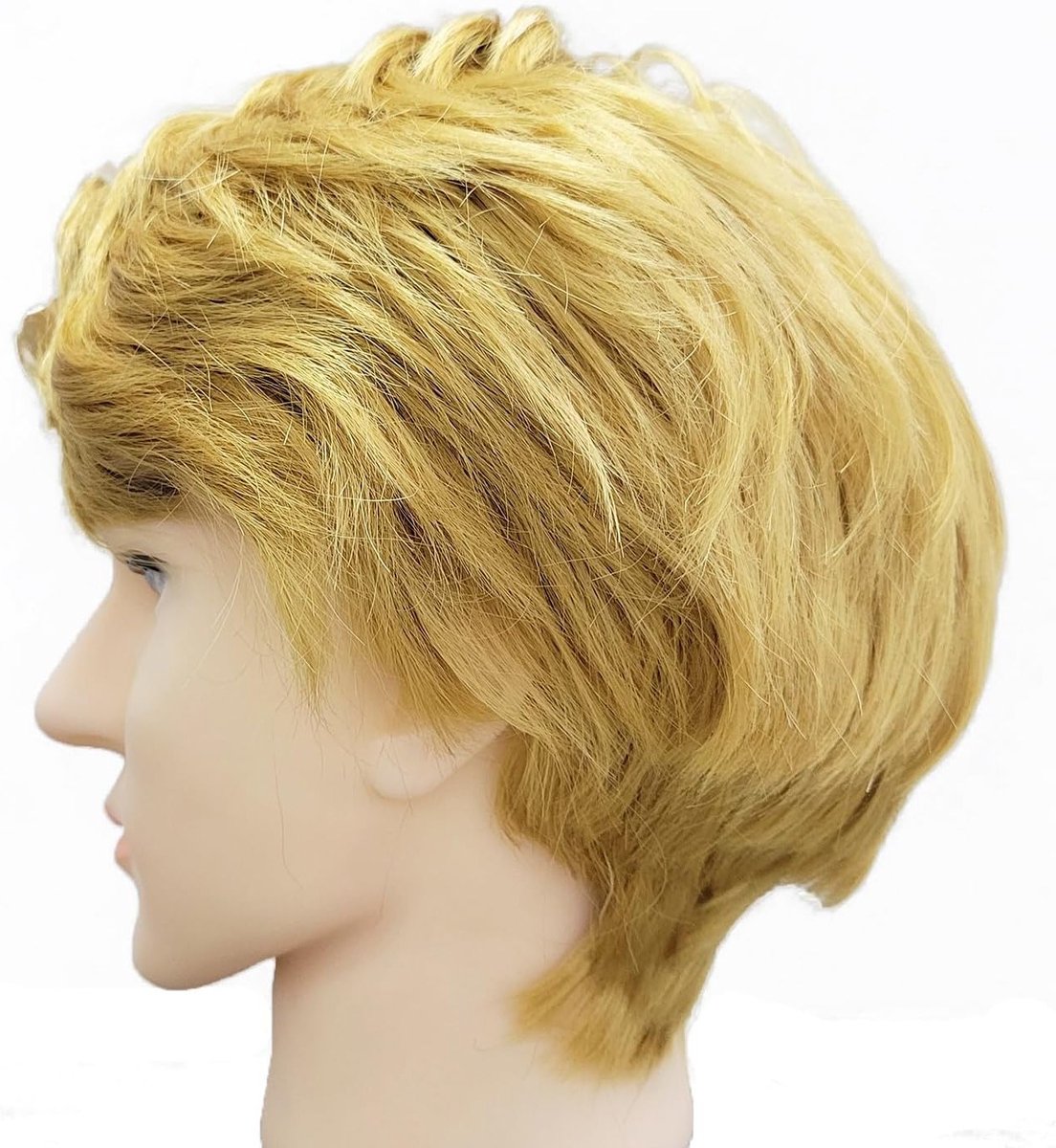 Blonde Cosplay Perucque voor Volwassenen - Perfect voor Halloween Kostuum en Feestjes