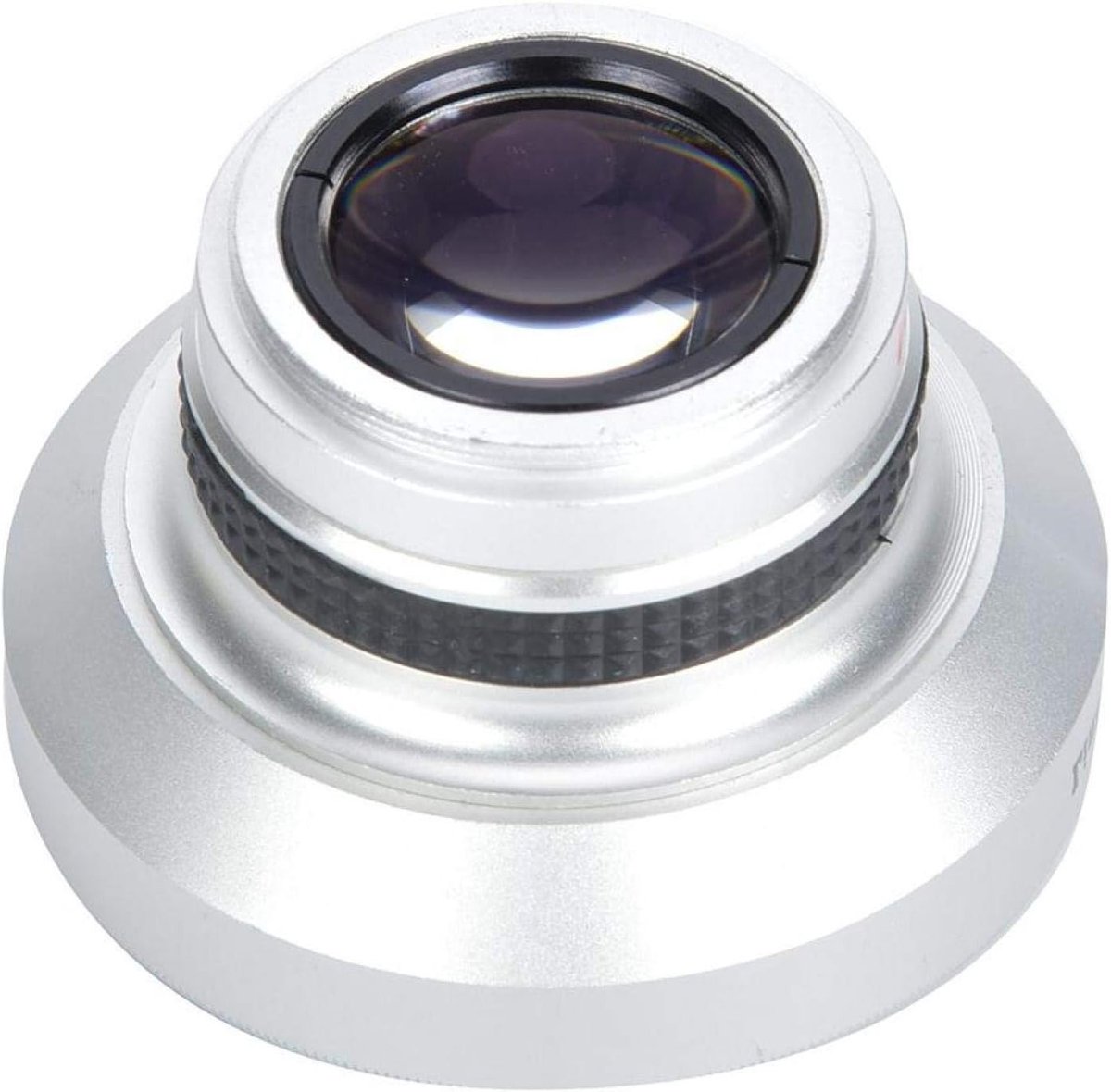 Fisheye lens 37mm - Aluminium Super Fisheye lens voor creatieve fotografie en videografie met 0.25X vergroting