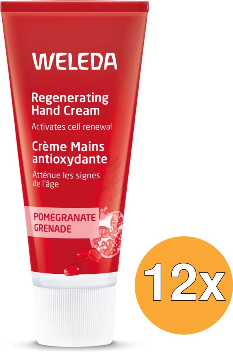12x WELEDA Granaatappel Regeneratie Handcreme (50 ml)