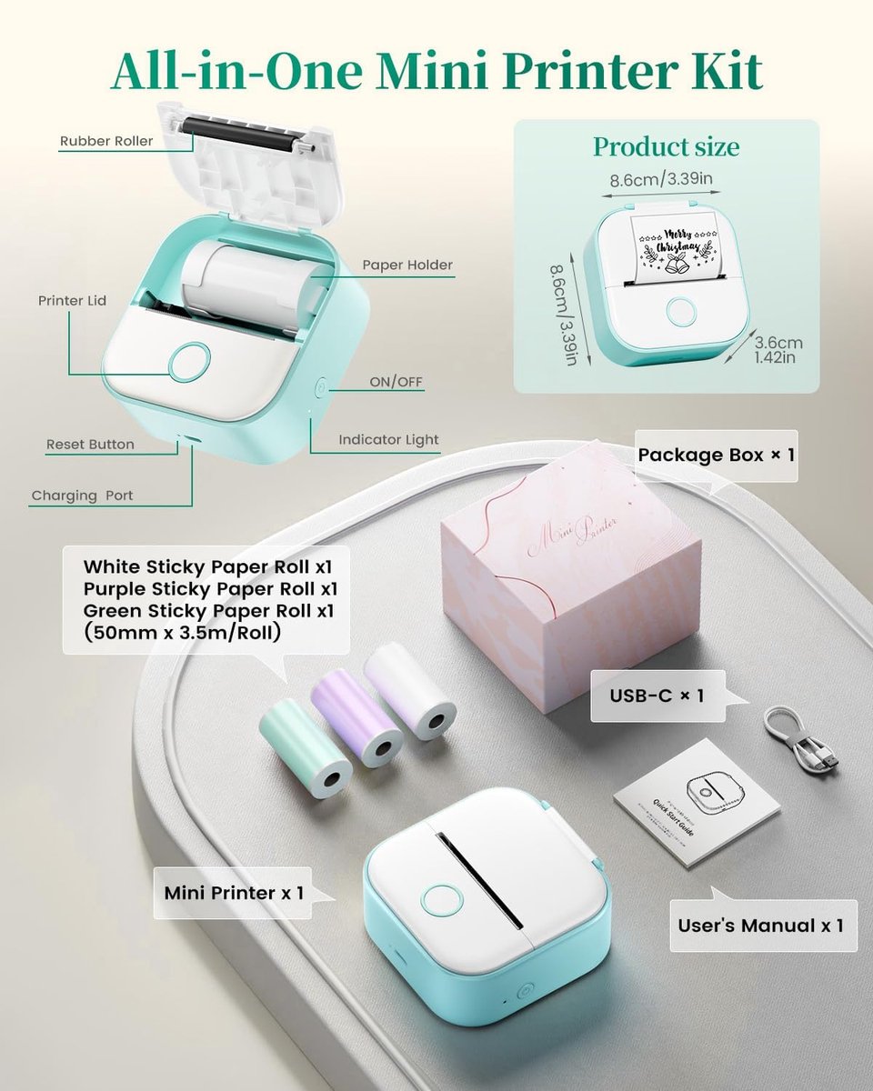 Mini Printer T02 thumbnail 4