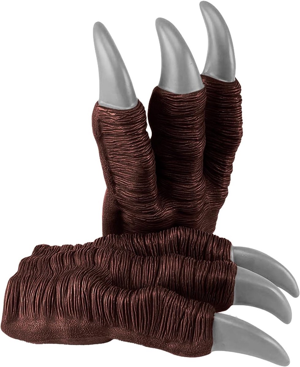 Realistische Dinosaurusscherp Claw Hands voor Kinderen en Volwassenen - Zachte Velociraptor en Tyrannosaurus Kostuum Accessoire voor Rollenspel en Halloween Feest